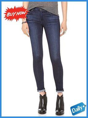 AG Adriano Goldschmied Legging Ankle Jean Low Rise Slim Fit Skinny Stretch Denim